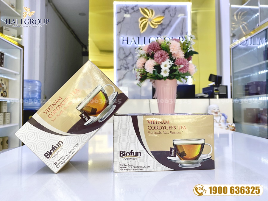 Nơi bán Trà Đông Trùng Hạ Thảo Việt Nam Biofun tại Sài Gòn